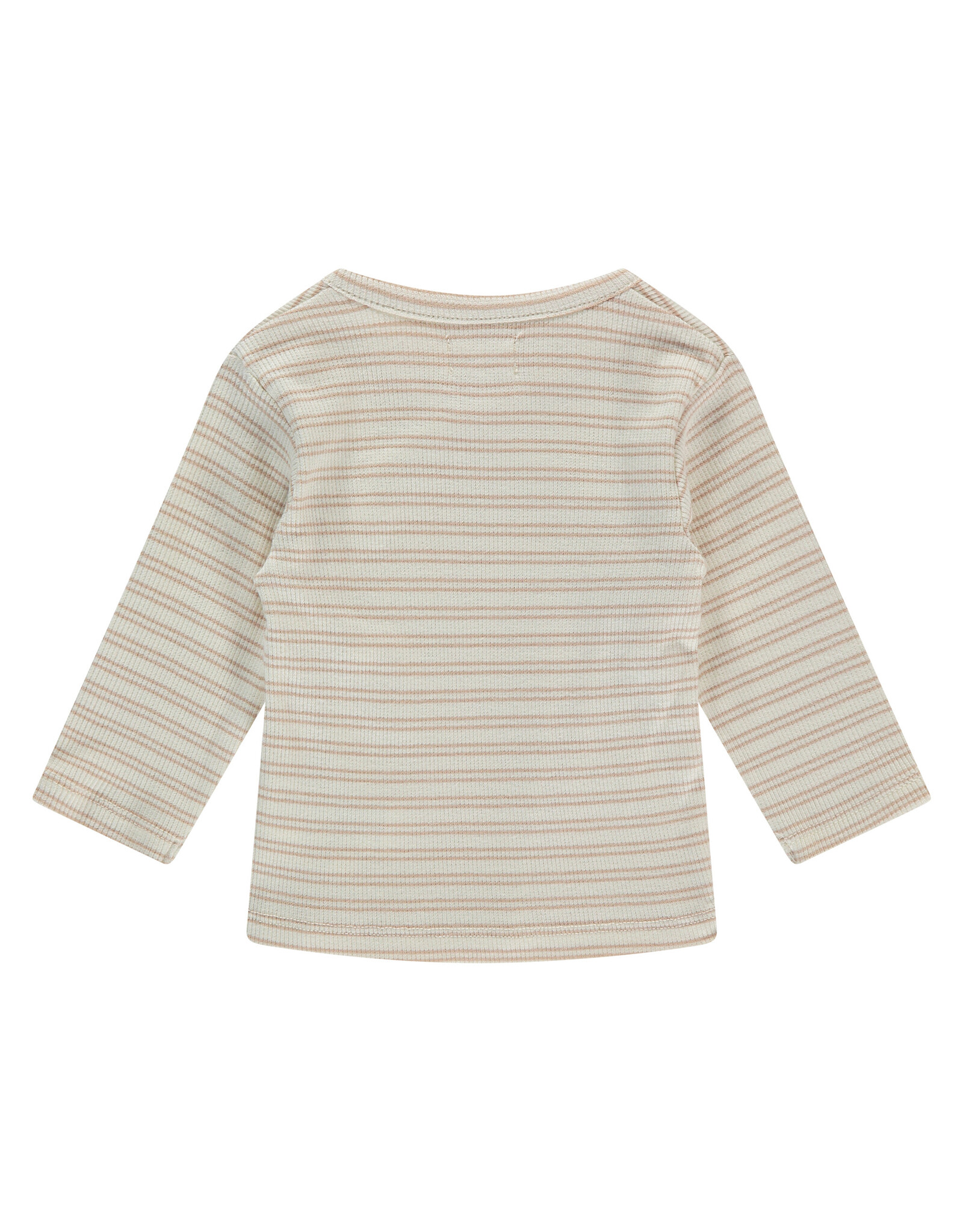A Tiny Story baby t-shirt long sleeve Nougat ss26