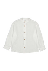Mayoral L/s buttondown shirt  Cream ss26