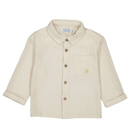 Mayoral L/s buttondown shirt  Hemp ss26
