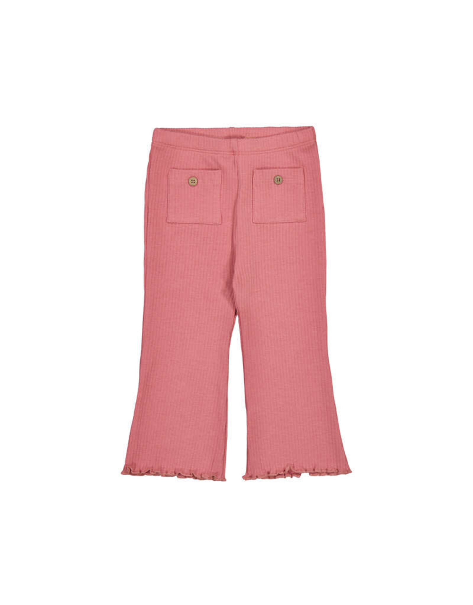 Mayoral Ribbed flare legging Blush ss26