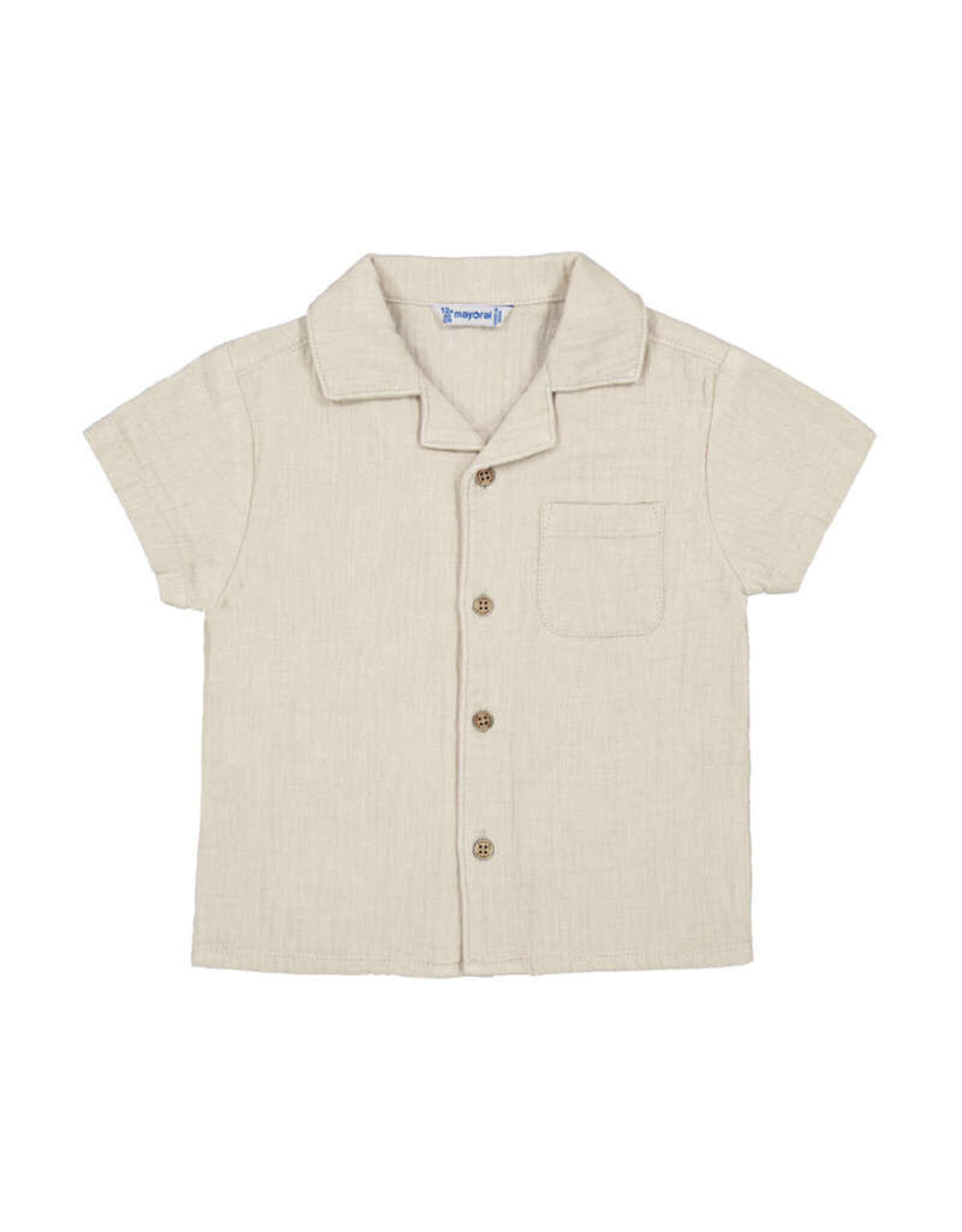 Mayoral S/s shirt  Hemp  ss26