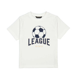 Mayoral Shirt "league" applique  Cream