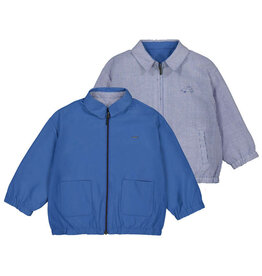 Mayoral windbreaker reversible Capri blue ss26