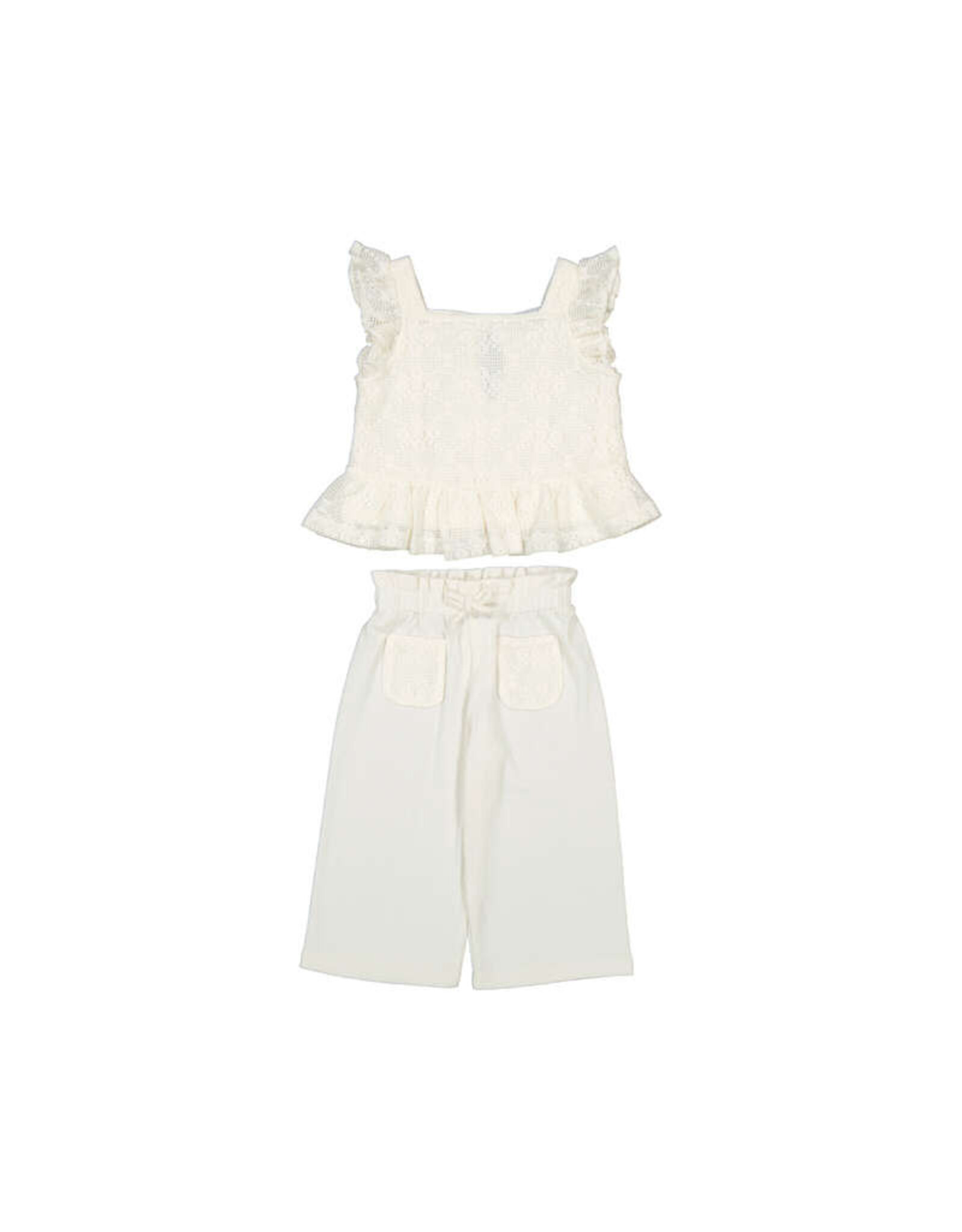 Mayoral combined long pants set  Natural