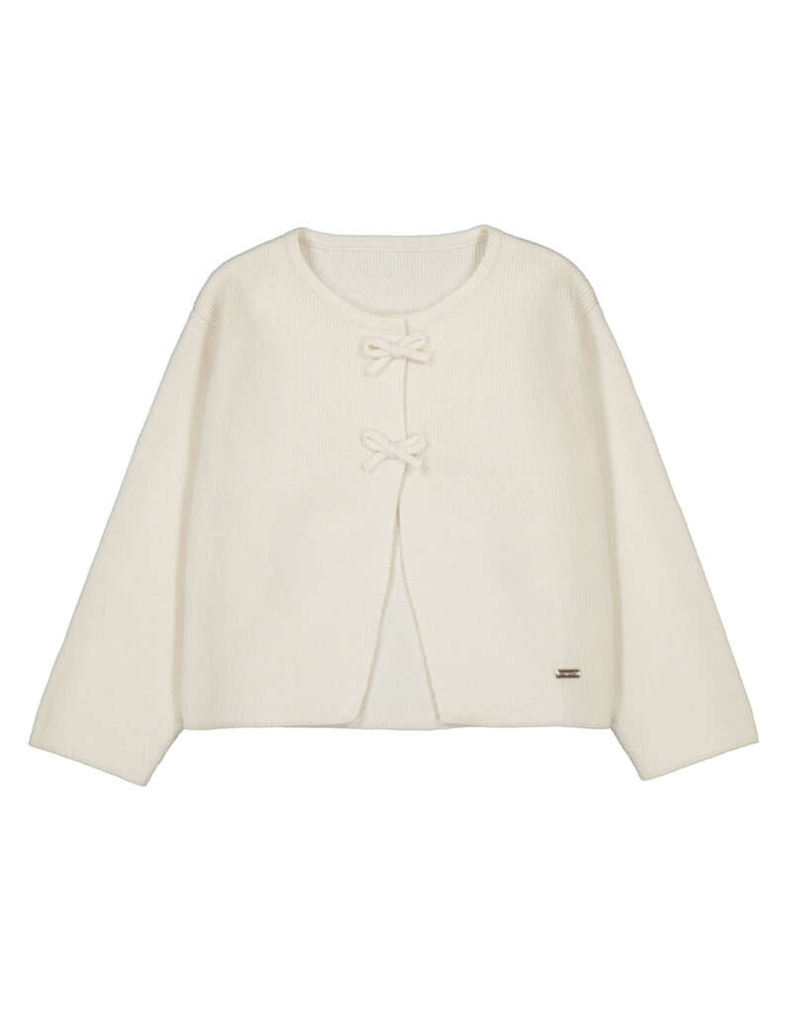 Mayoral Knit cardigan Bone ss26