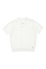 Mayoral S/s polo Cream ss26