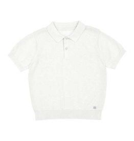Mayoral S/s polo Cream ss26