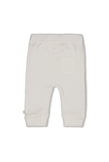 Feetje Broek badstof - Elephant Offwhite