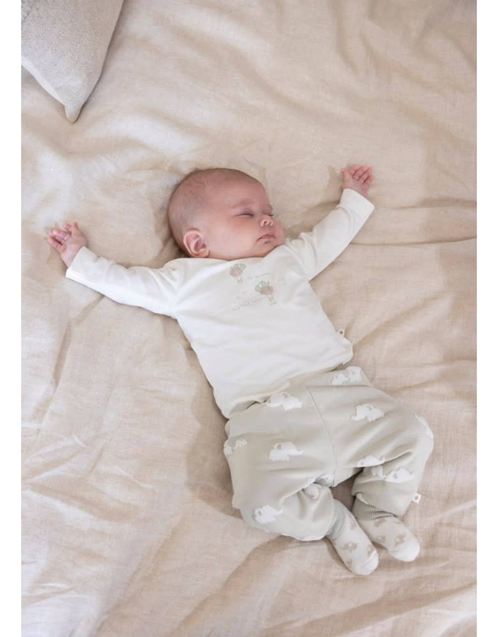Feetje Longsleeve - Elephant Offwhite