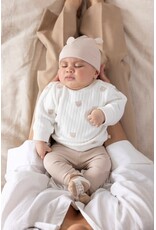Feetje Sweater AO embroidery - Honey Bear Offwhite