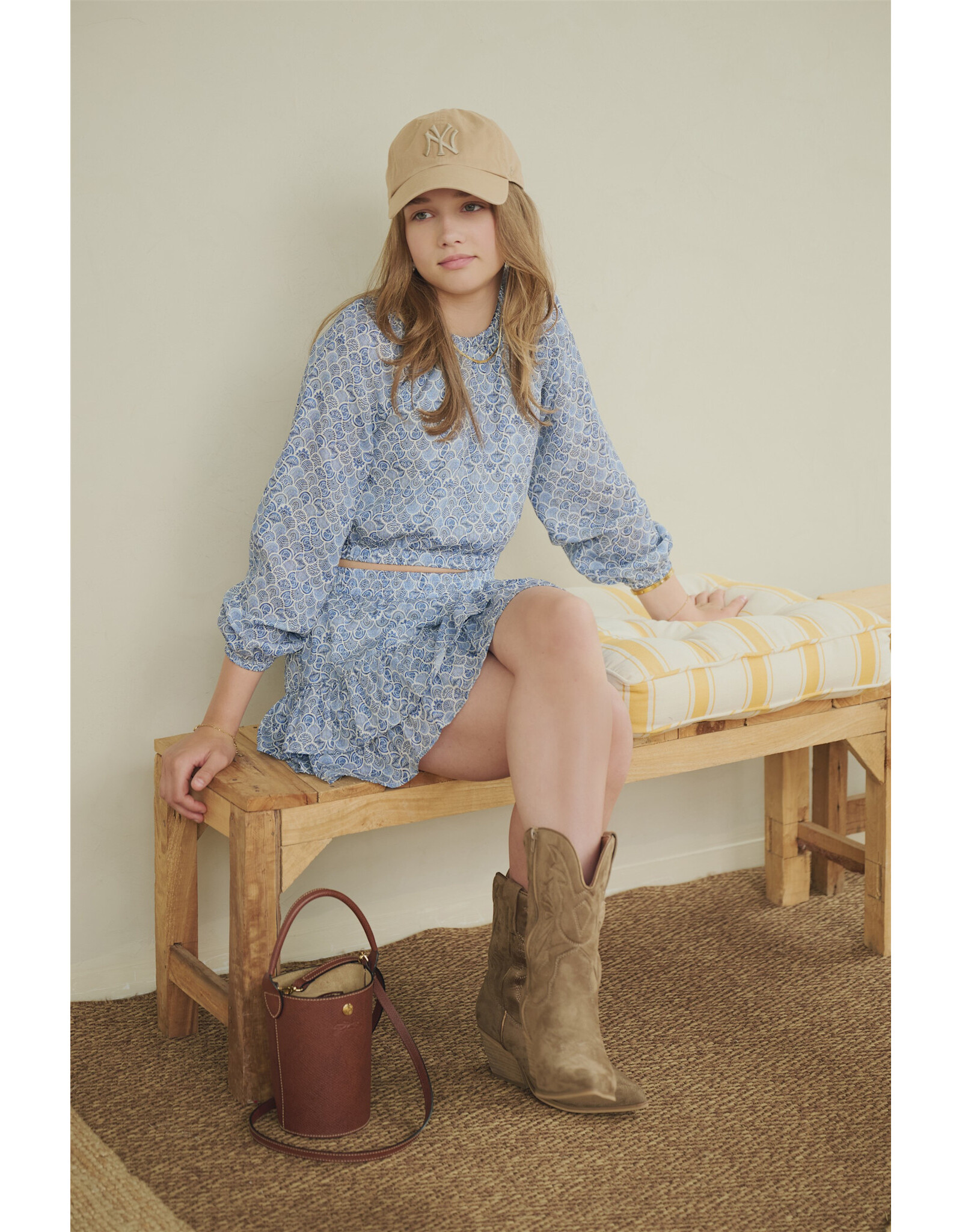 Nobell Naia Skirt Azure Blue