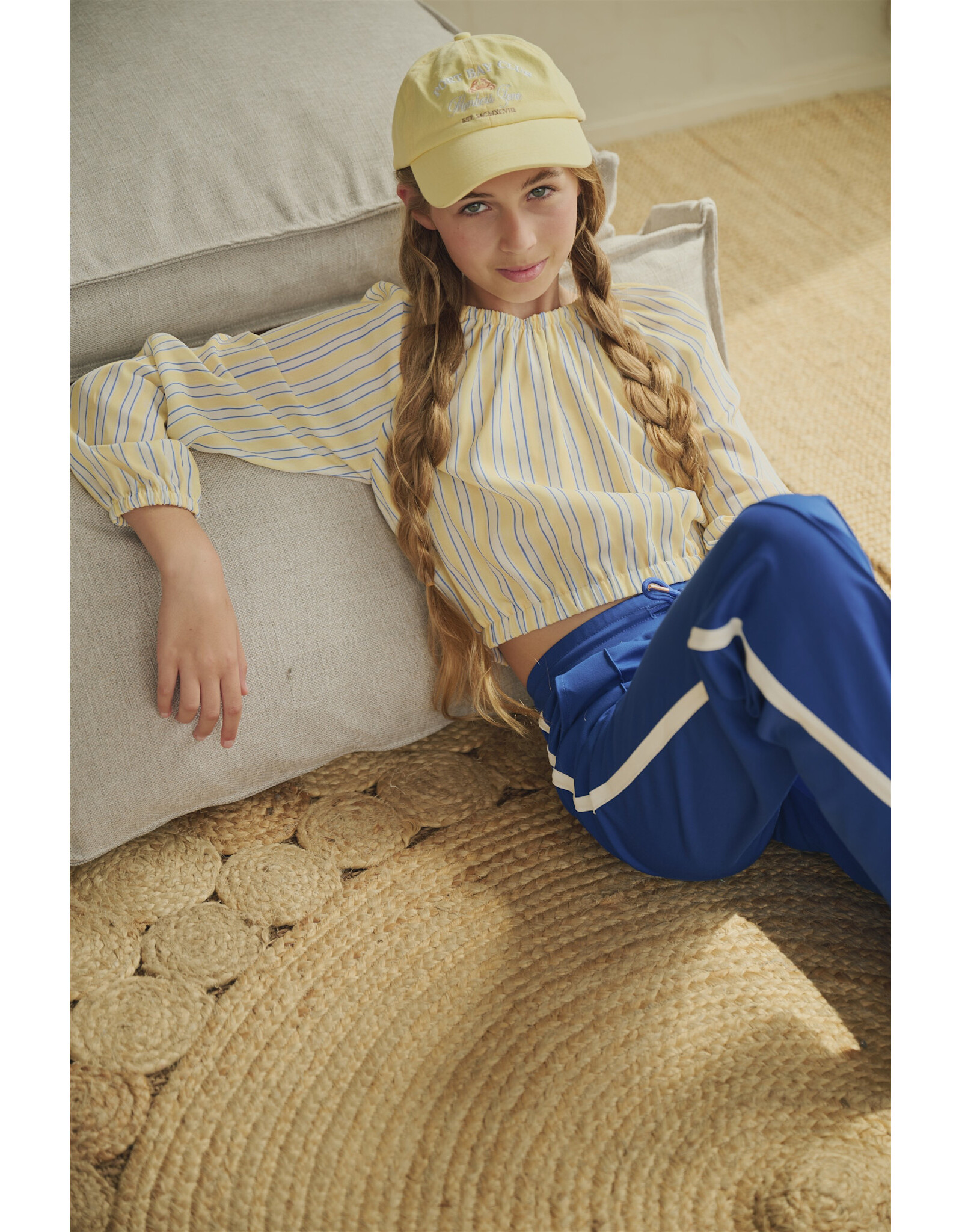 Nobell Sylvie Palazzo Pants Azure Blue