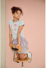 Nono Kase Tshirt S/SL with icecream print Dream Blue