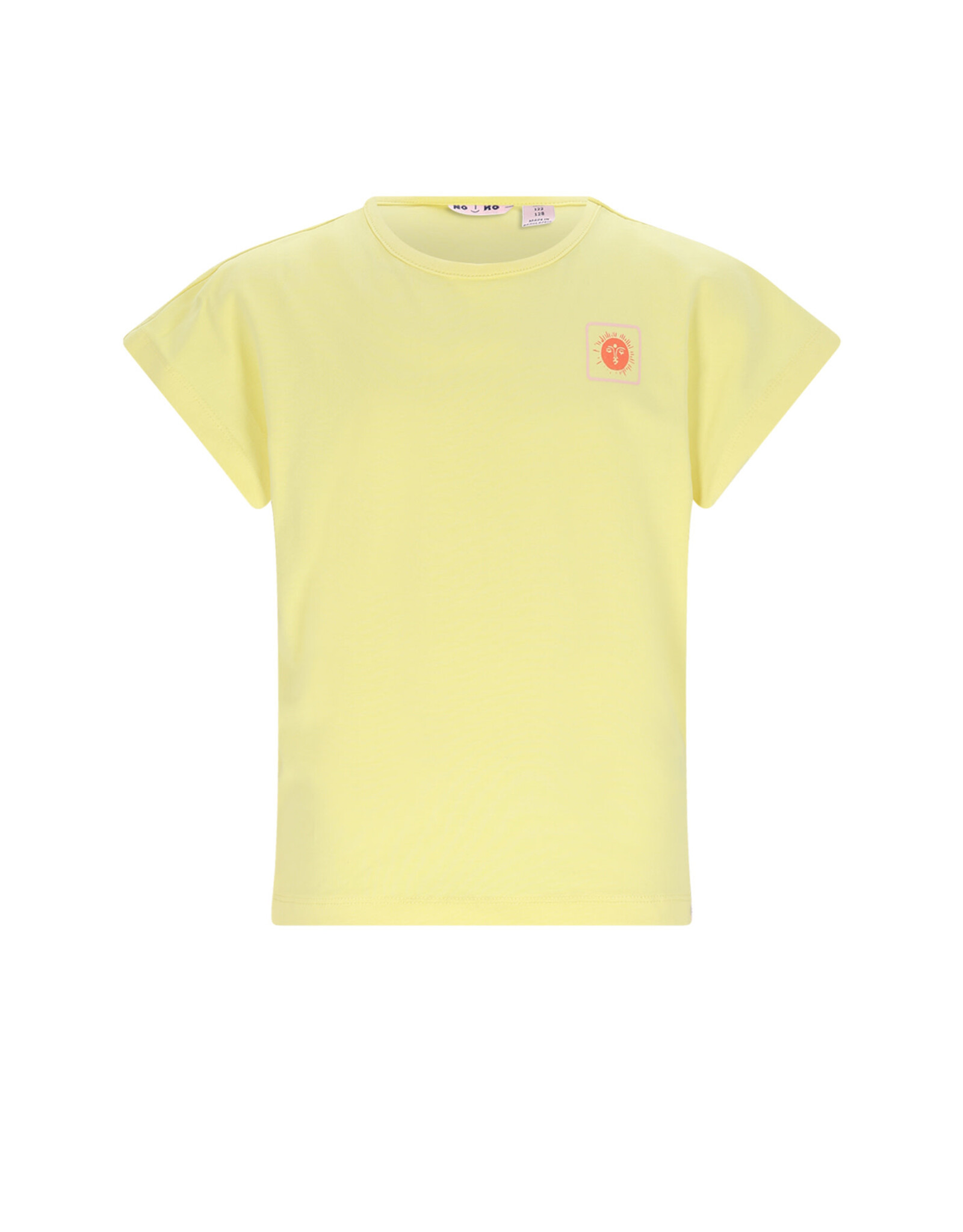 Nono Kate Tshirt S/SL with big back print Light Lemon