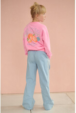 Nono Konono Sweater with Oranged print at back Camelia Pink