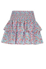 Nono Nika AOP smocked skirt Dream Blue
