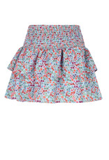 Nono Nika AOP smocked skirt Dream Blue
