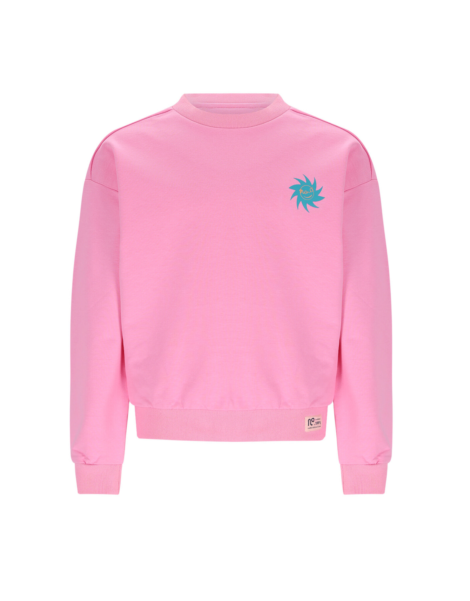 Nono Konono Sweater with Oranged print at back Camelia Pink