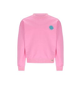 Nono Konono Sweater with Oranged print at back Camelia Pink