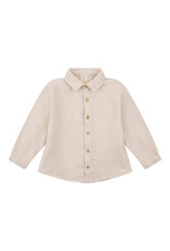 NAVY NATURAL Boyd blouse almond mousseline
