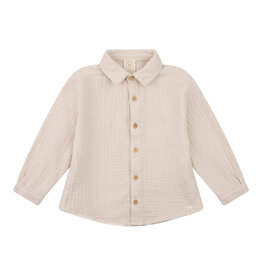 NAVY NATURAL Boyd blouse almond mousseline