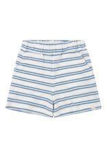 NAVY NATURAL Niels short bath terry blue stripe