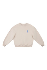 NAVY NATURAL Oversized sweater small boat