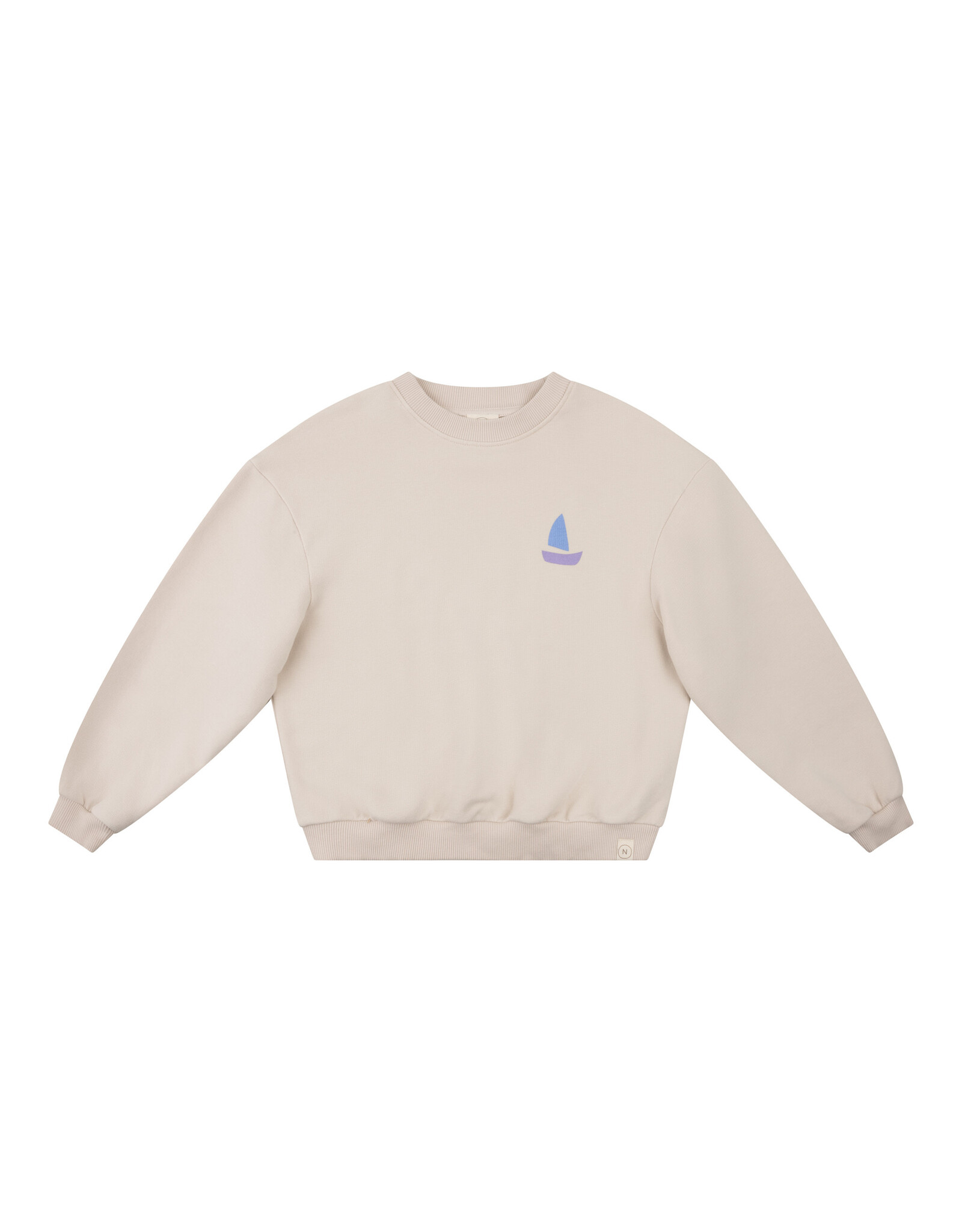 NAVY NATURAL Oversized sweater small boat