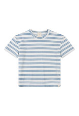 NAVY NATURAL Sem t-shirt bath terry blue stripe
