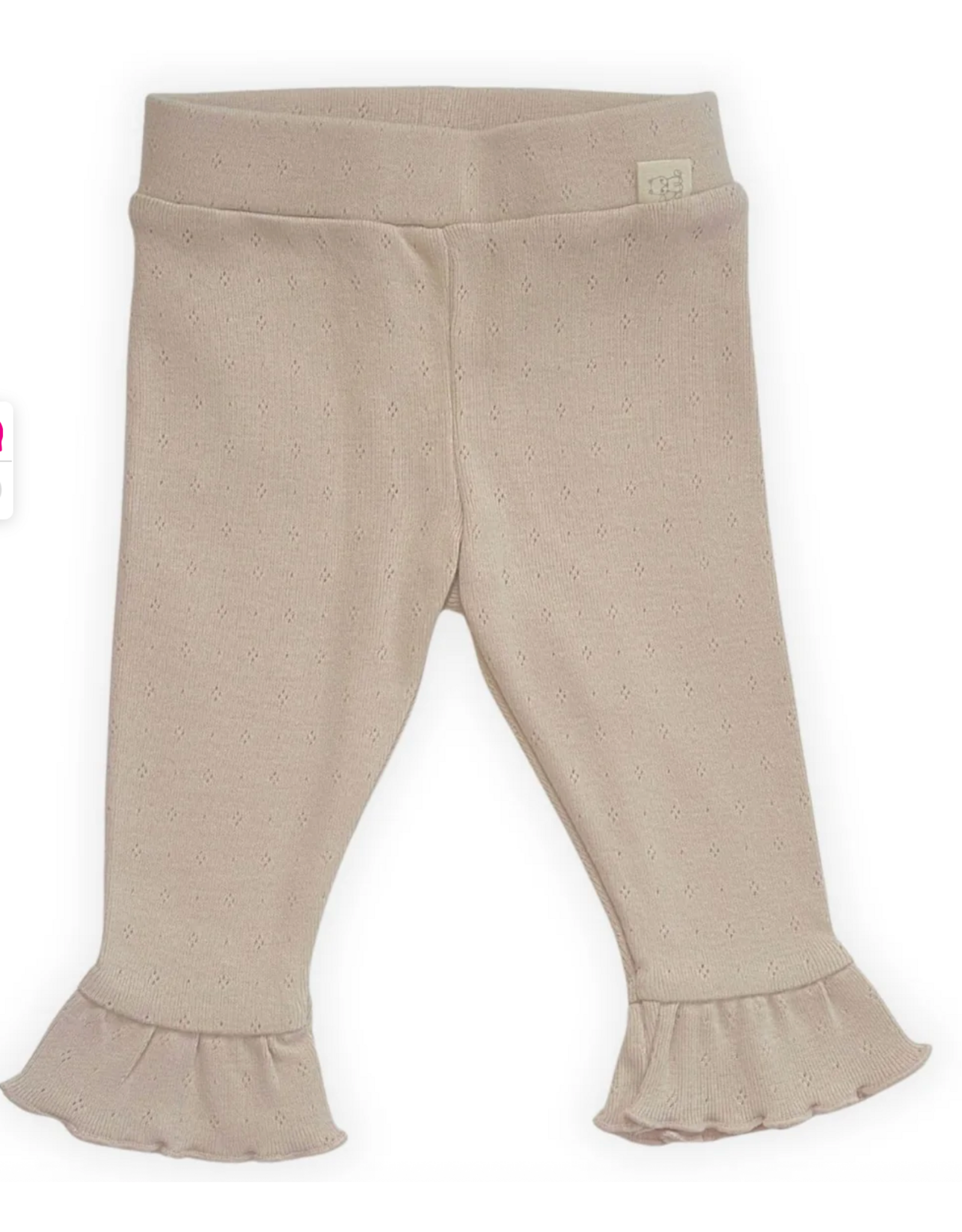 Moalie Pointelle Flared legging  Oat