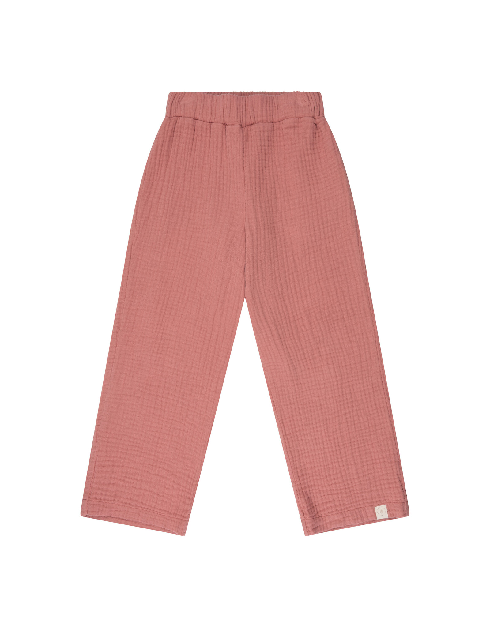 NAVY NATURAL Wde leg mousseline dusty rose