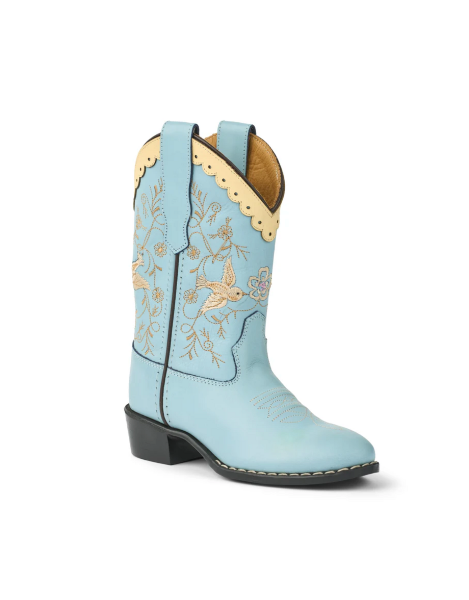 Bootstock LIMITED COWBOY BOOT HIGH - DUSTY BLUE DOVE