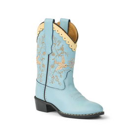 Bootstock LIMITED COWBOY BOOT HIGH - DUSTY BLUE DOVE