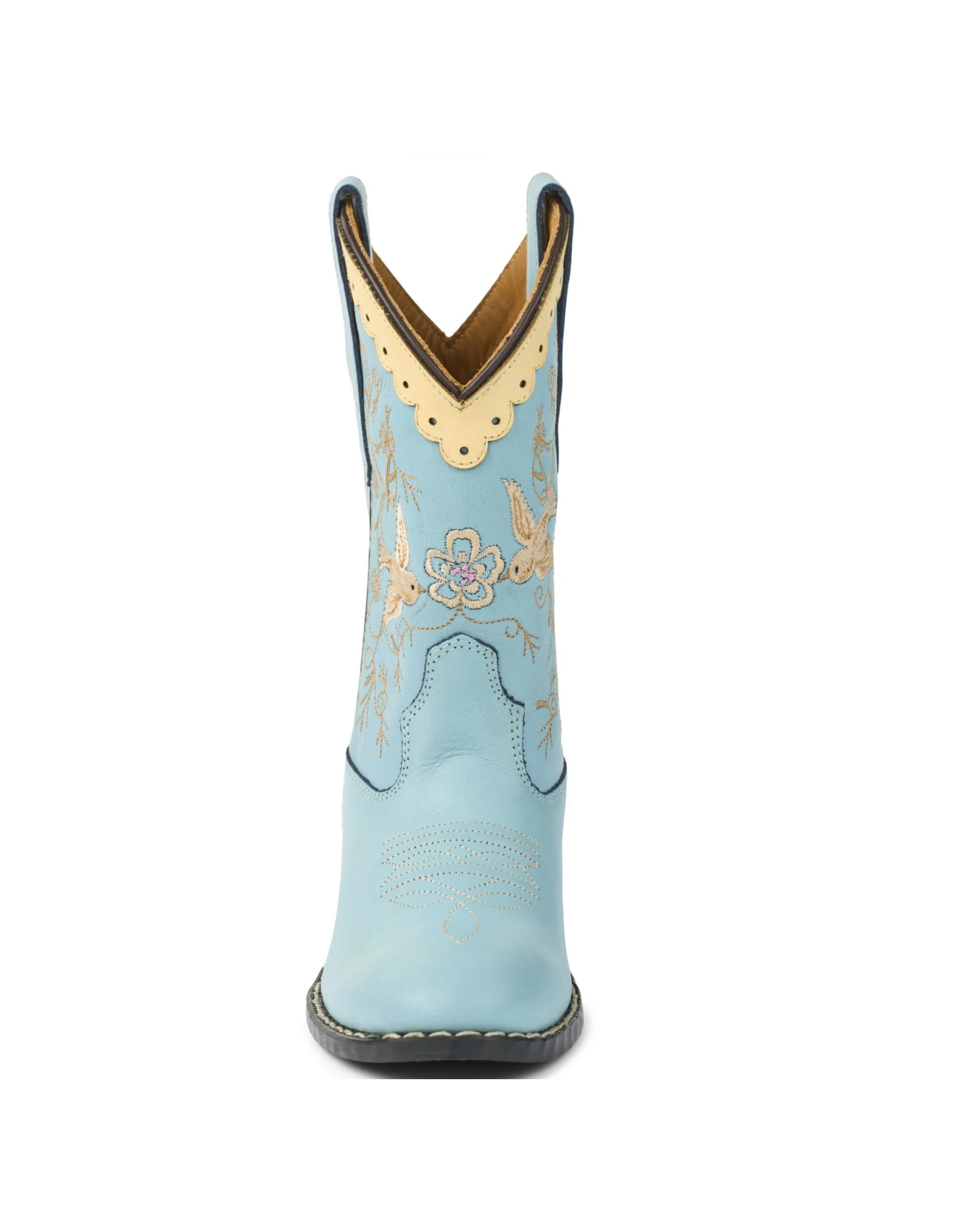 Bootstock LIMITED COWBOY BOOT HIGH - DUSTY BLUE DOVE