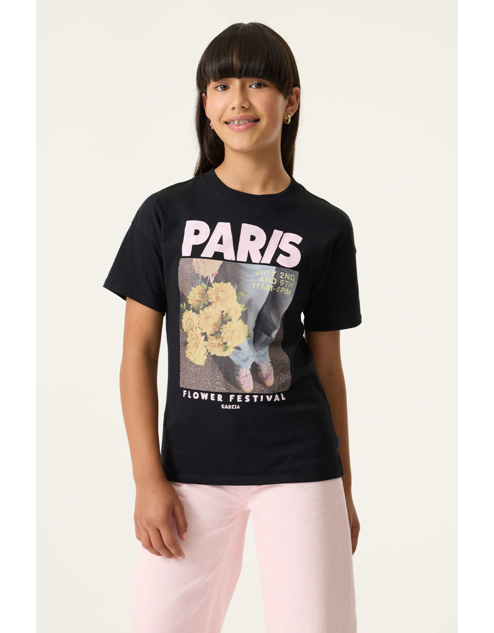 Garcia N262603_girls T, 1755-off black