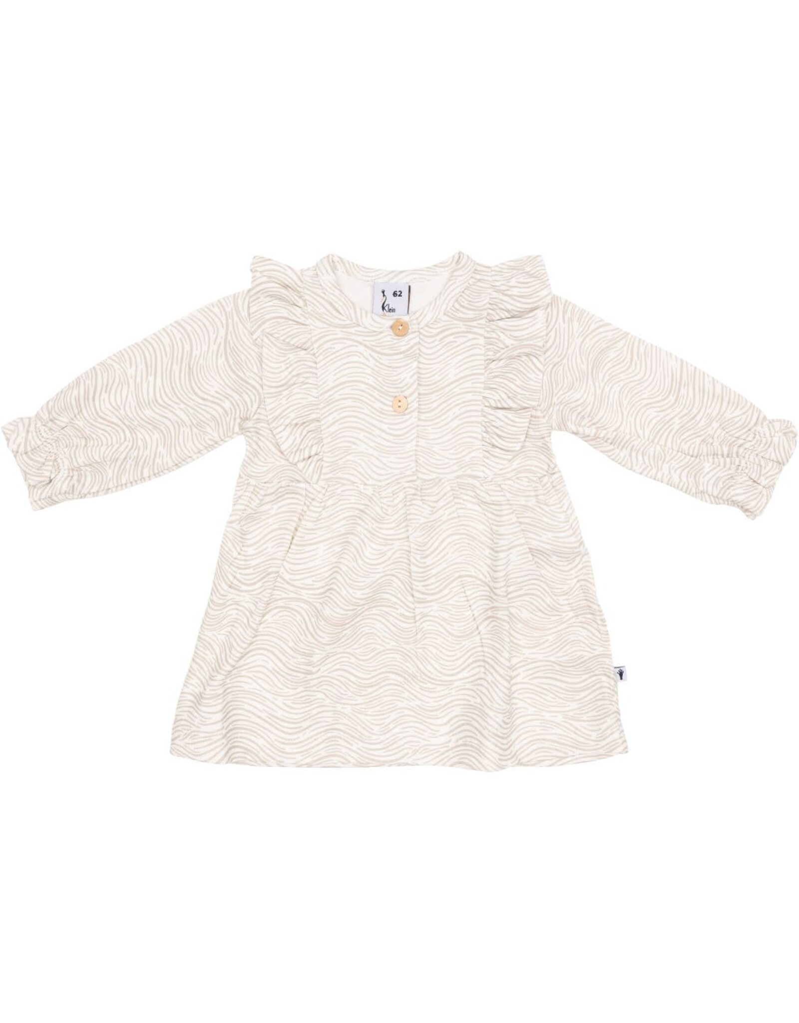 Klein Dress Longsleeve AOP Waves SS26