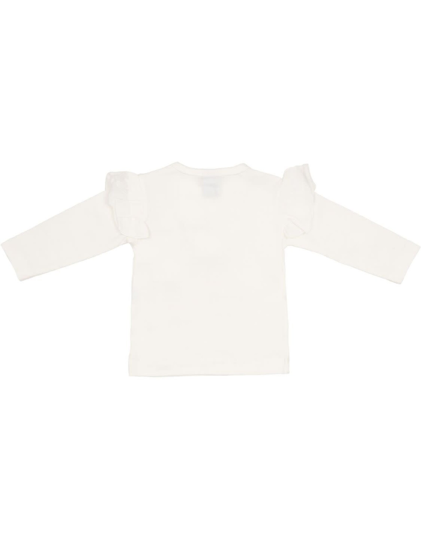 Klein Shirt Ruffle Off White SS26