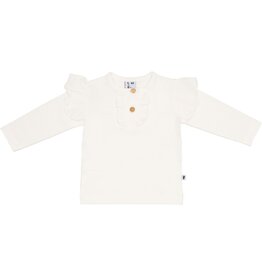 Klein Shirt Ruffle Off White SS26