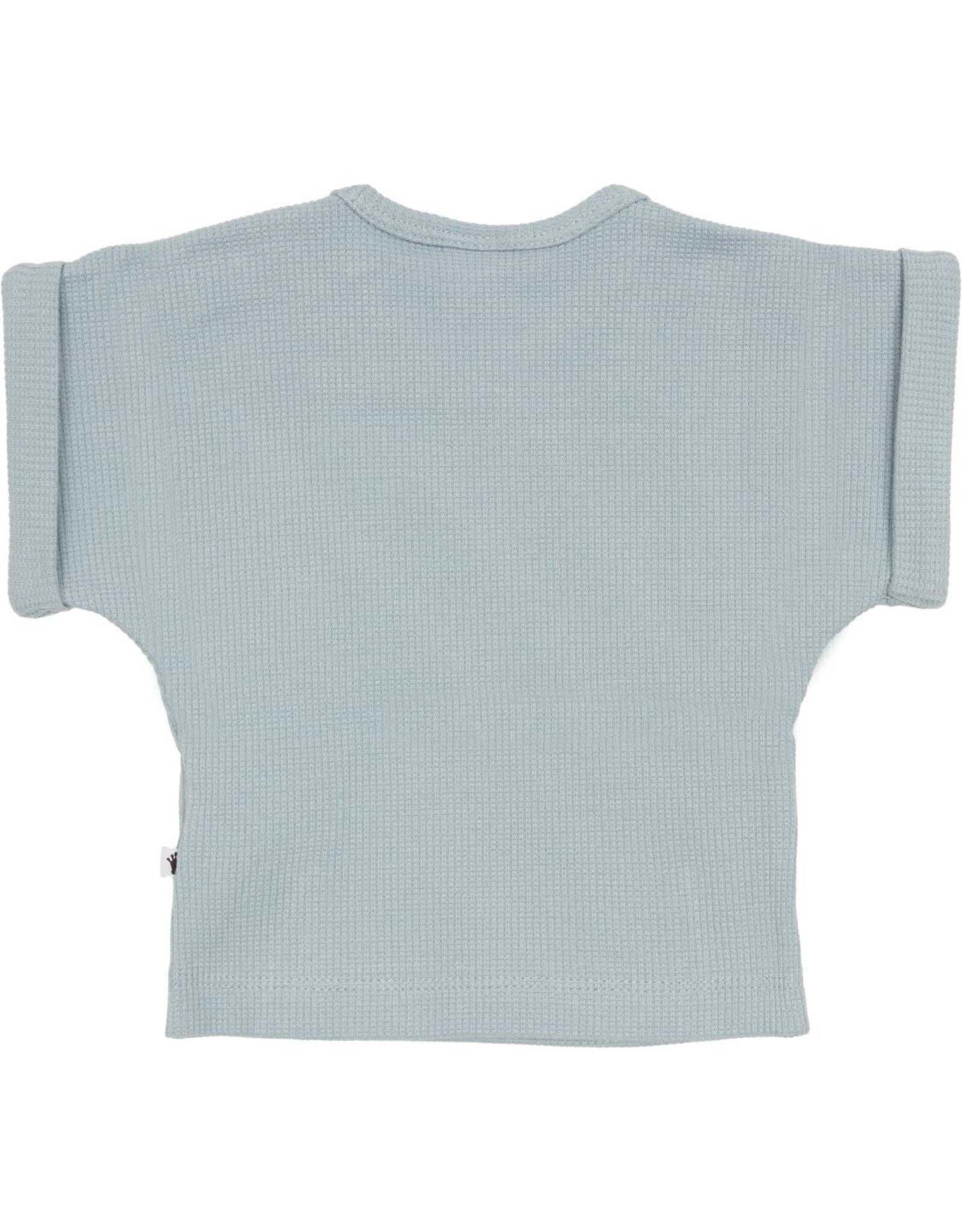 Klein T-shirt Oversized Waffle Blue SS26