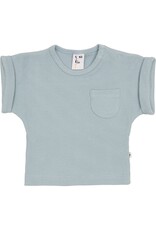 Klein T-shirt Oversized Waffle Blue SS26