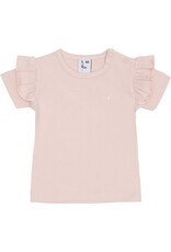 Klein T-shirt Ruffle Pink SS26