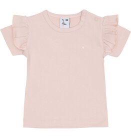 Klein T-shirt Ruffle Pink SS26