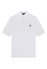 Lyle & Scott Plain Polo Shirt 626 White
