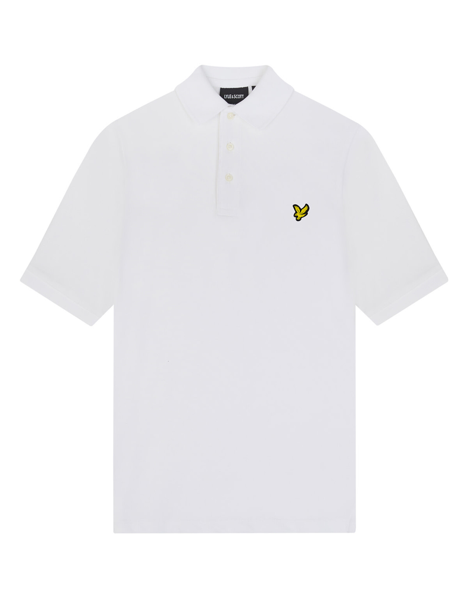 Lyle & Scott Plain Polo Shirt 626 White