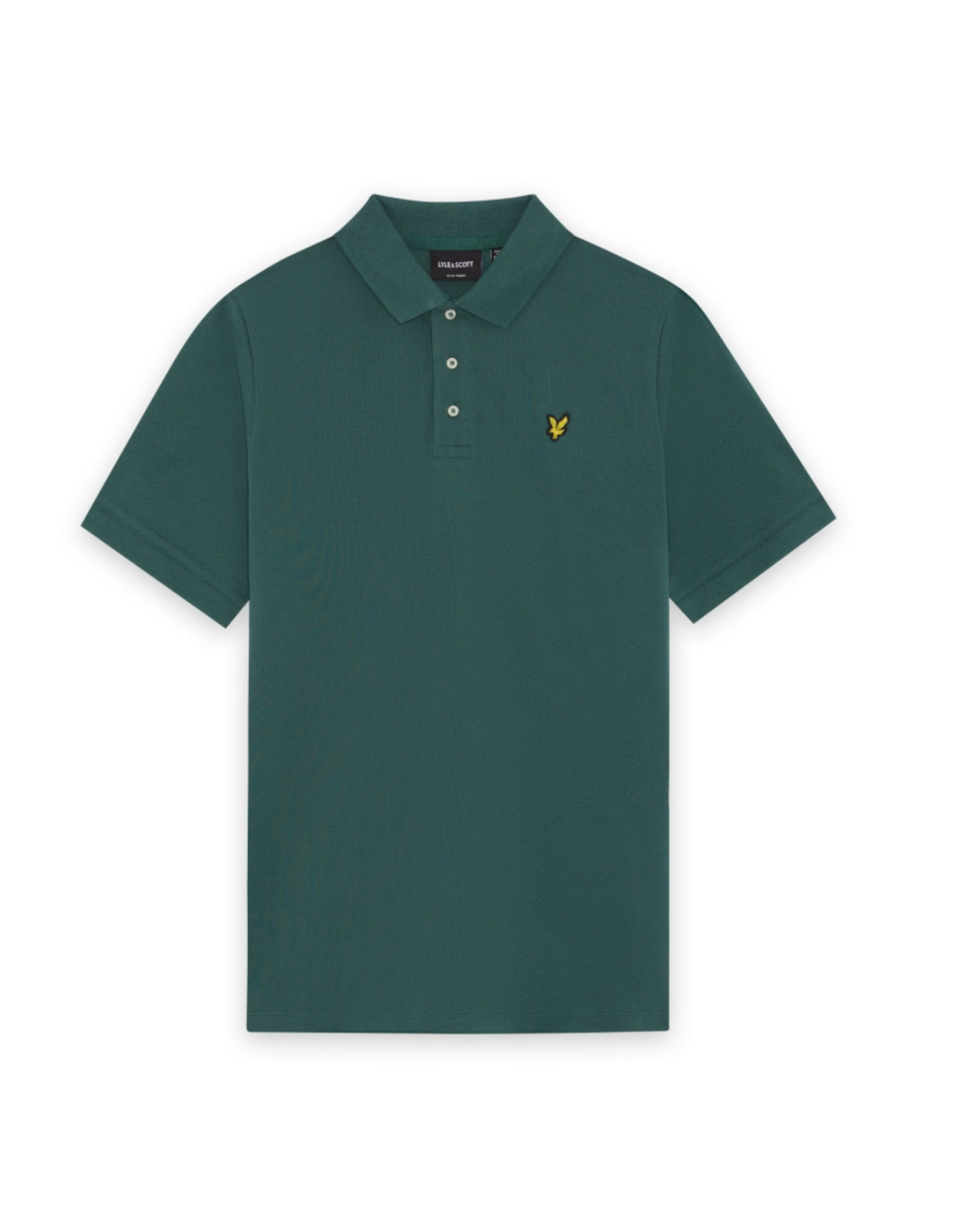 Lyle & Scott Plain Polo Shirt W130 Everglade