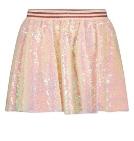 Jubel Pailetten rok - Lazy Lagoon l.Roze -- Mt98