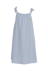 Little Looxs Little Striped Crinckle sleeveless D blue stripe s26