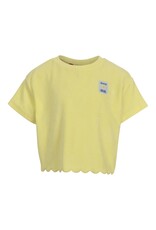 Little Looxs Little Terry Cloth Top SS LEMON s26