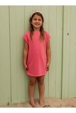 Little Looxs Little Sweat Dress SS Bubblegum s26