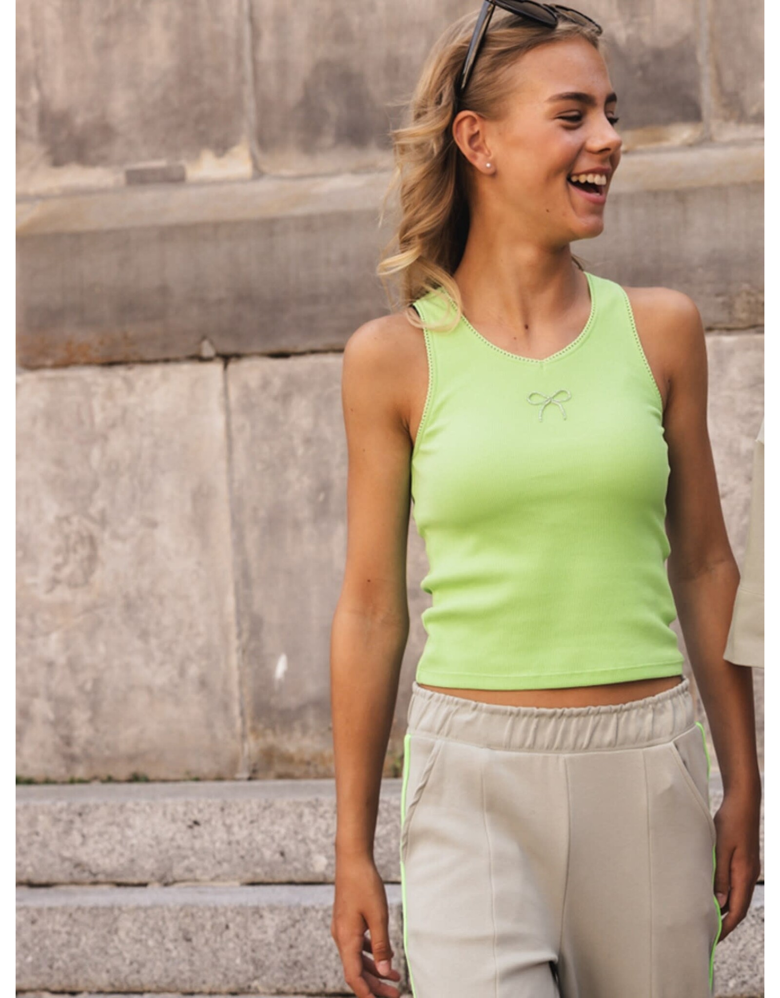 Looxs 10sixteen Singlet grass s26